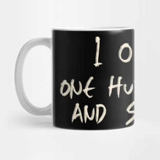 One Hundred And Six 106 Mug